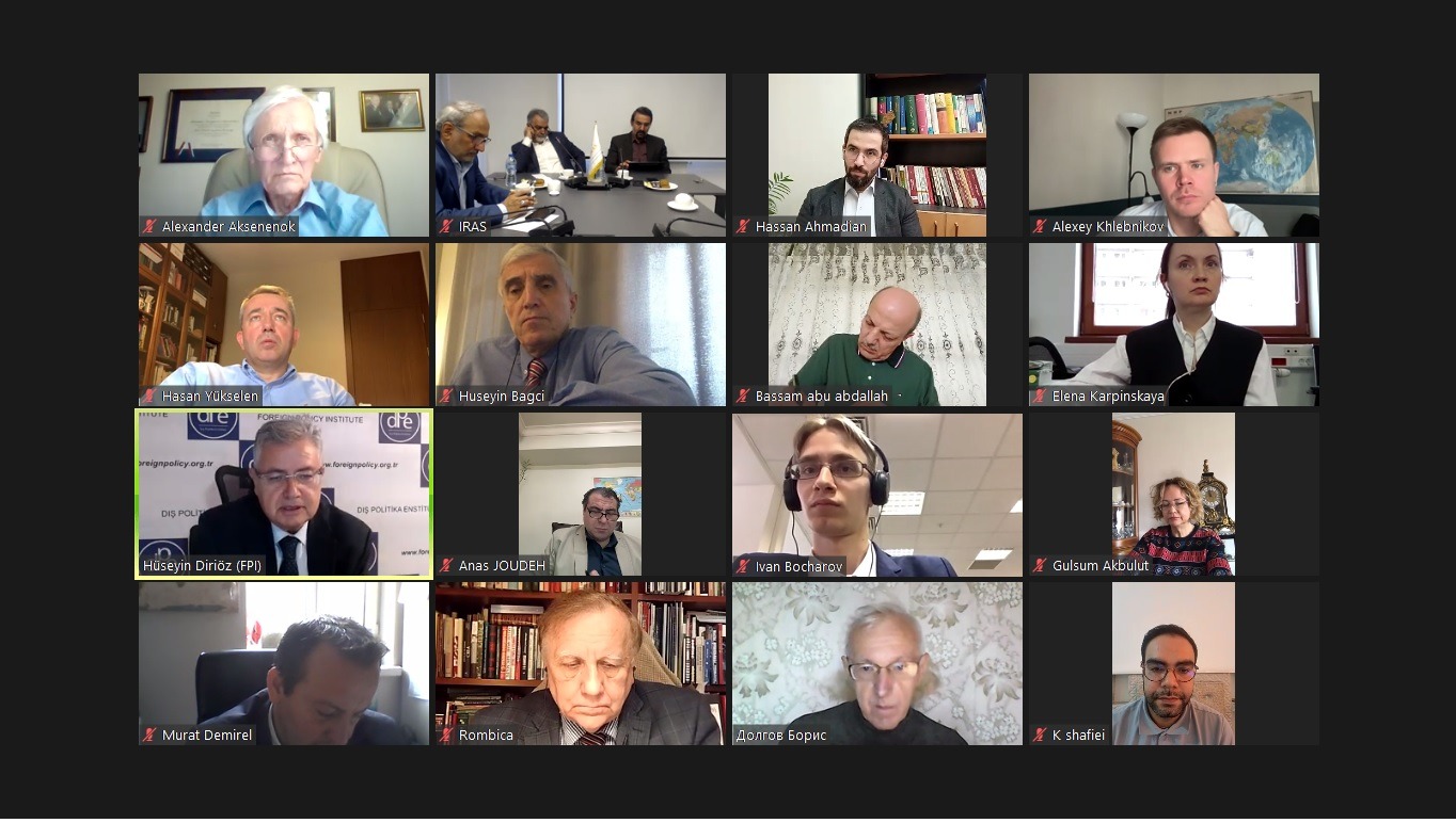 RIAC :: RIAC, IRAS, FPI and NBM Hold a Round Table &ldquo;Cooperation between Russia, Iran, Turkey and Syria in the Context of the Regional Dynamics&rdquo;